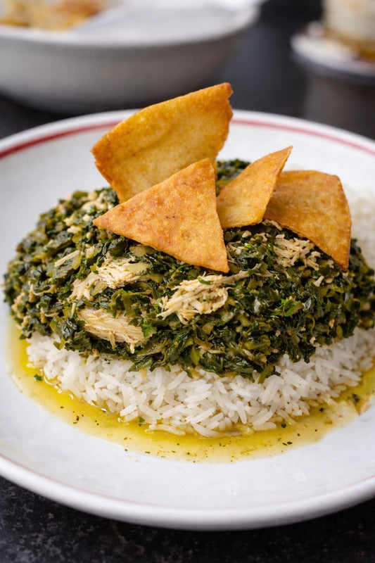 Spinach & Rice (Levantine Style)