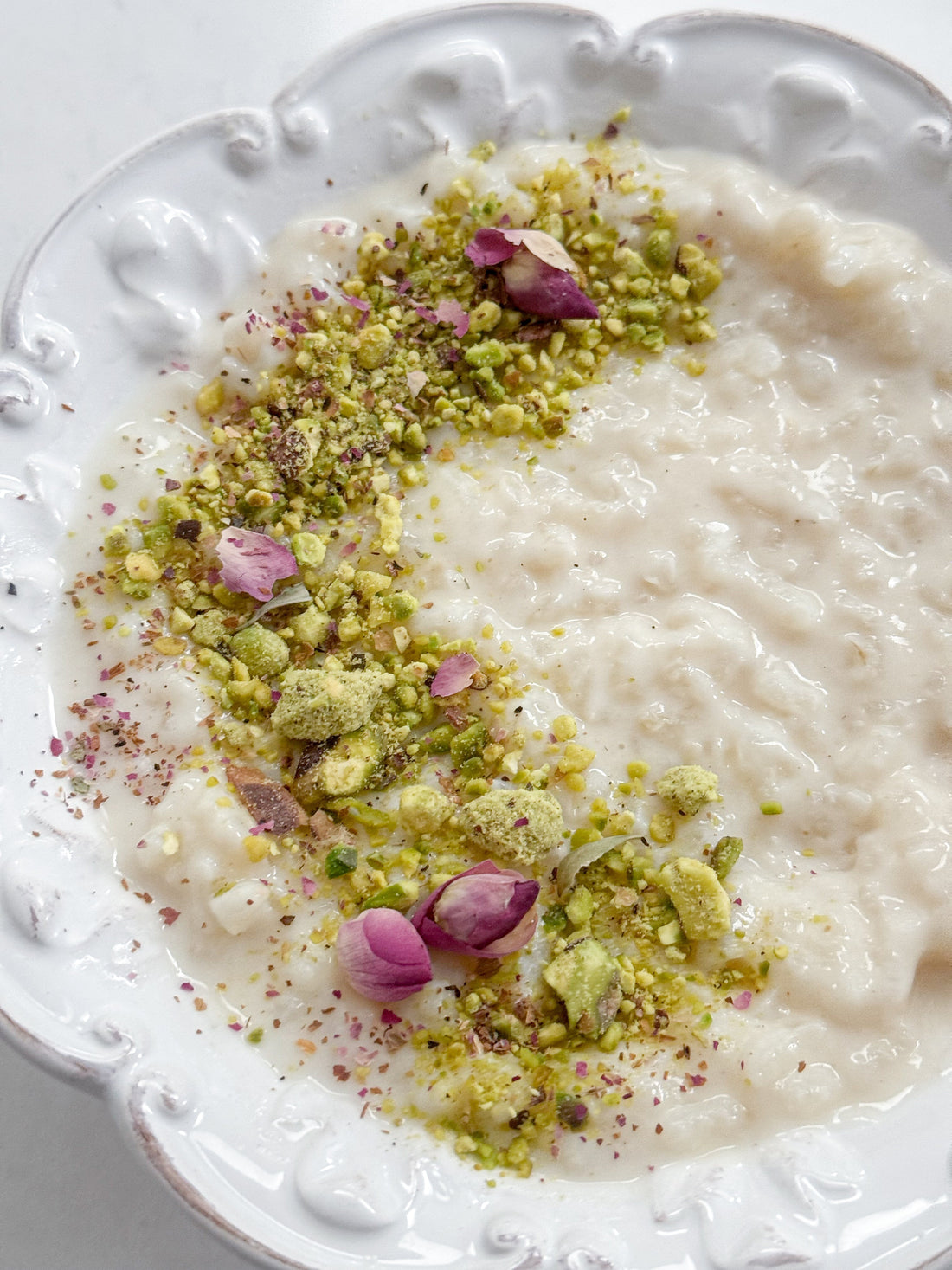 Levantine Rice Pudding (Riz Bi Haleeb)
