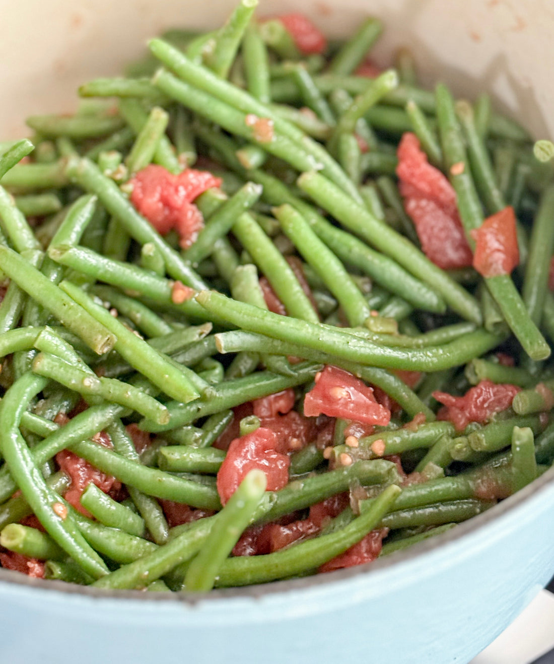 Fasolia (Classic Syrian or Lebanese Green Beans with Tomato)