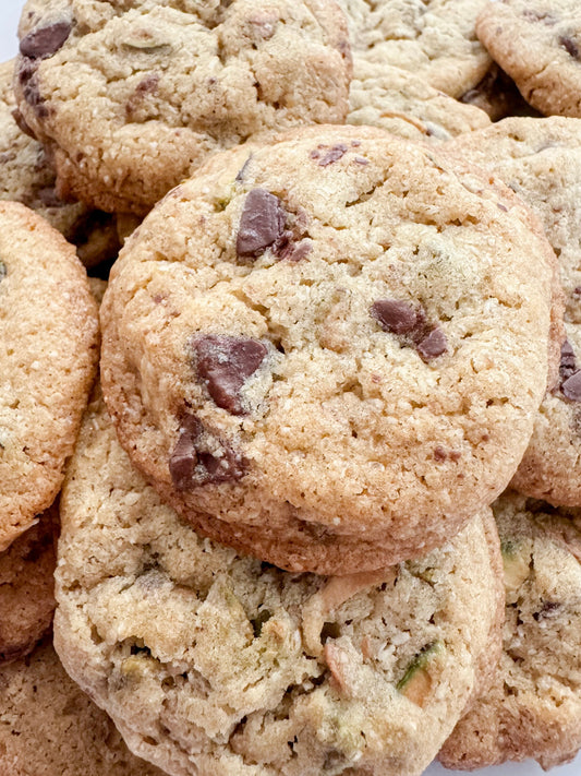 Nunu’s Levantine Pistachio Chocolate Chip Cookies
